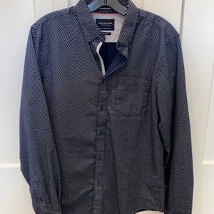 Men’s Denim & Flower Shirt